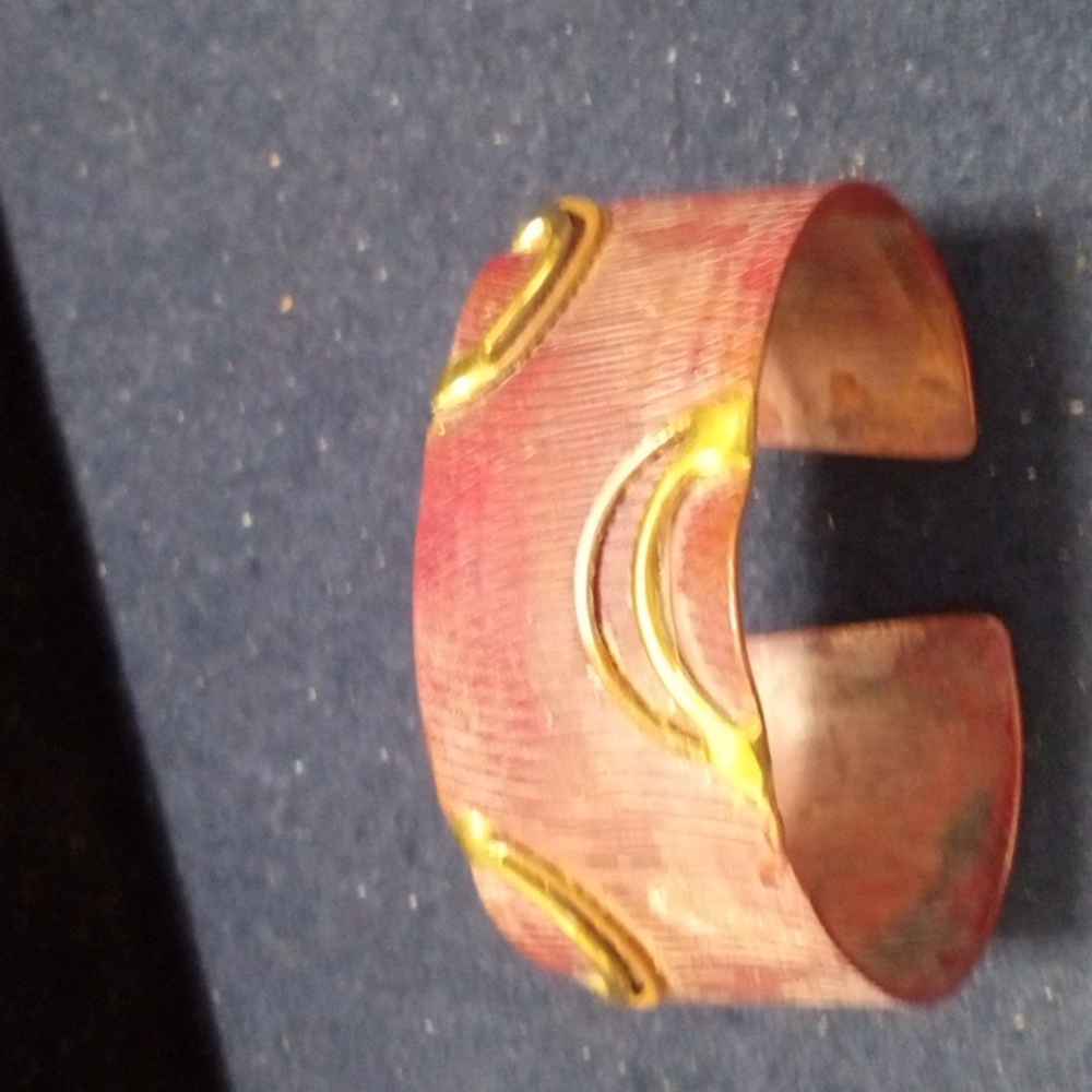 Women's Creative Copper Cuff Bracelet Vintage - image 6